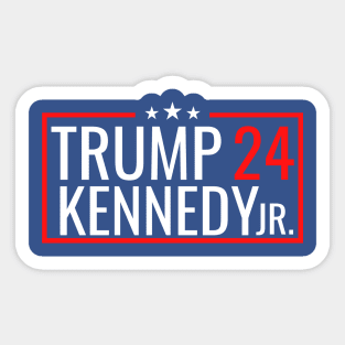 Trump rfk jr 2024 Trump Kennedy 2024 Sticker